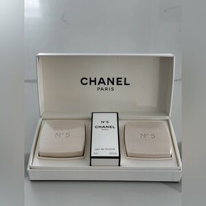Chanel N°5 Savon Gift Set New Unused with Box